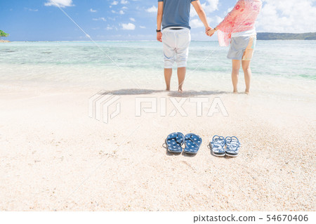 Overseas travel image Beach Sea People 54670406