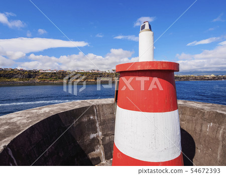 Port in Rabo de Peixe on Sao Miguel Island Port in Rabo de Peixe on Sao Miguel Island 54672393