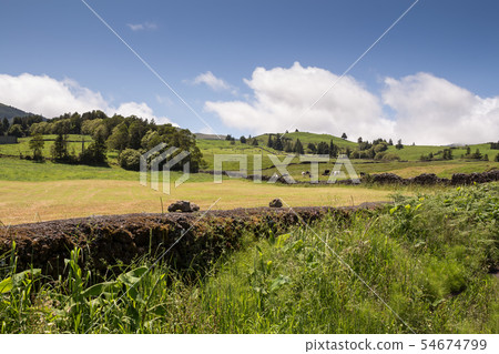 Country at Sao Miguel, Azores Islands 54674799