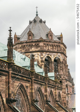 roof of the Strasbourg Cathedral roof of the Strasbourg Cathedral 54675432