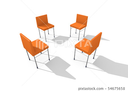 Chair (lined chair white background) 54675658