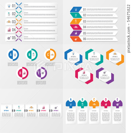 Set of infographics element template Set of infographics element template 54675822