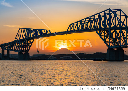 Diamond Fuji Tokyo Gate Bridge 54675869
