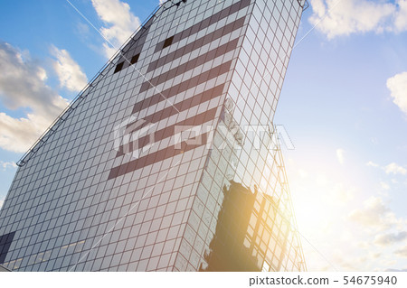 Modern office building on a background  54675940