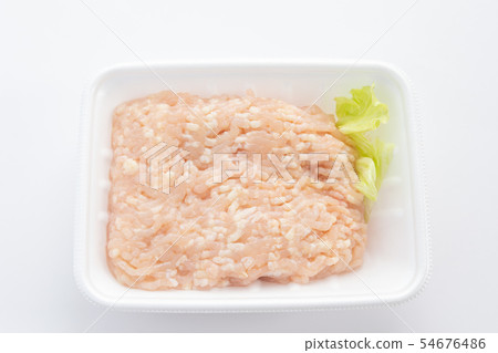 Raw chicken breast meat meat 54676486