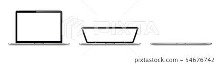 Laptop lid opening stages Laptop lid opening stages 54676742