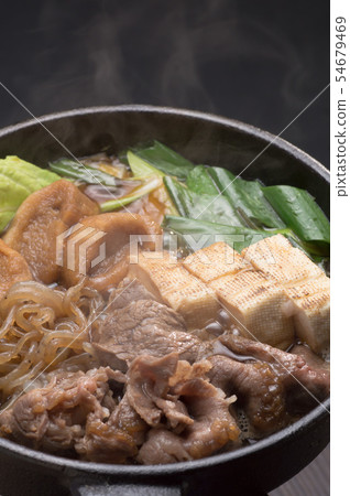 Sukiyaki one person pot 54679469