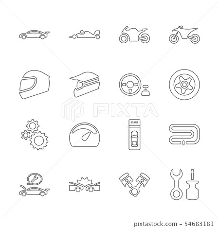 Line design icon set of esport concept Line design icon set of esport concept 54683181