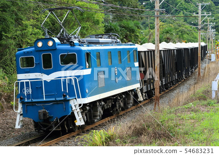 Chichibu Railway Deki Tow Freight Train Chichibu Railway Deki Tow Freight Train 54683231