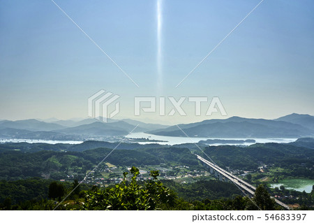 Exploring Ye-Bin-san for the sea of clouds and sunrise 54683397