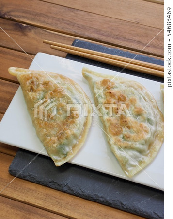 亞洲食品餃子、煎餃 亞洲食品餃子、煎餃 54683469