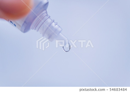 Eye drops up close-up Eye drops up close-up 54683484