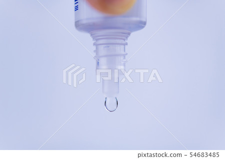 Eye drops up close-up Eye drops up close-up 54683485