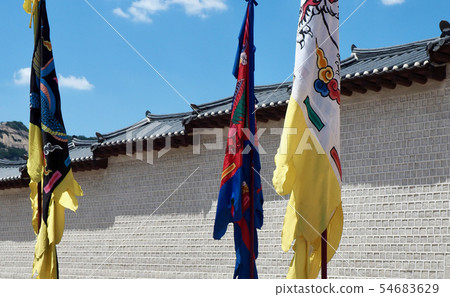 韓國傳統國旗,傳統文化 韓國傳統國旗,傳統文化 54683629