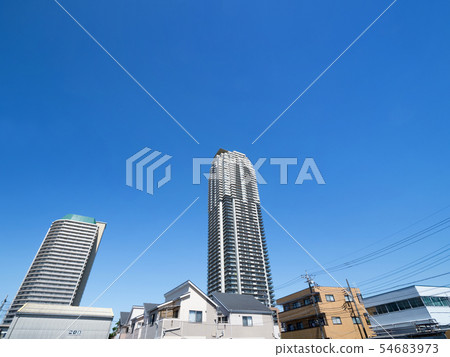 塔樓公寓住宅區 塔樓公寓住宅區 54683973