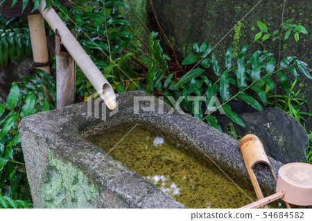 Japanese culture Fresh green ground temple image Japanese culture Fresh green ground temple image 54684582