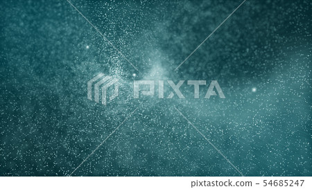 Abstract digital particles flow, Technology 54685247