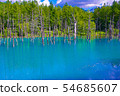Biei Blue Pond 54685607