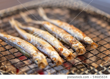 Child's Shishamo (Caperin), BBQ, bbq, Charcoal-grilled, grilled, grilled charcoal, Bincho charcoal, seven rings, camping, food, charcoal Child's Shishamo (Caperin), BBQ, bbq, Charcoal-grilled, grilled, grilled charcoal, Bincho charcoal, seven rings, camping, food, charcoal 54685634