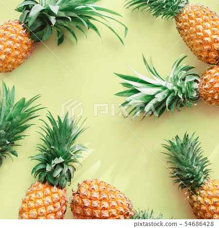 Pine Apple Tropical Fruit Pink Natural Organic Pine Apple Tropical Fruit Pink Natural Organic 54686428
