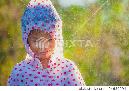 asian raincoat