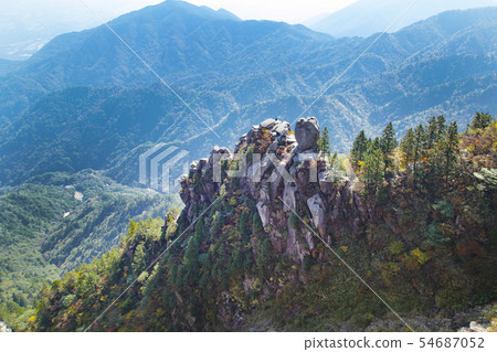 從Gozaisho索道看到的Daikokuiwa 54687052