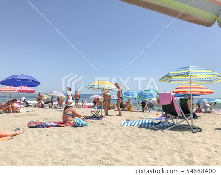 Pomorie, Bulgaria - July 03, 2019 54688400