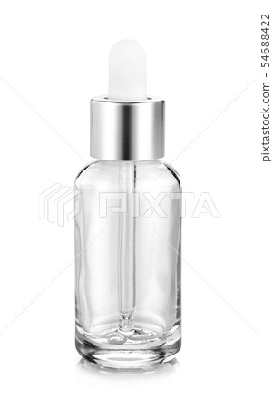 clear glass serum bottle for cosmetic products 54688422