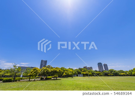Landscape of Makuhari Beach Park 54689164