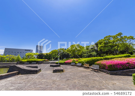 Makuhari Beach Park Fountain Square 54689172
