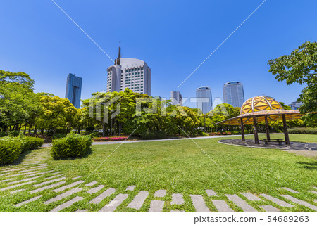 Landscape of Makuhari Beach Park Landscape of Makuhari Beach Park 54689263