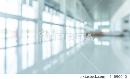 Office building lobby hall blur background - Stock Photo [54690040] - PIXTA