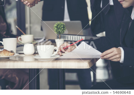 Business Marketing Team Collaborate in office. Business Marketing Team Collaborate in office. 54690648