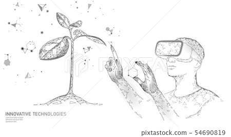 DNA evolution modern engineering technology. Augmented reality helmet vr glasses. Ecology nature DNA evolution modern engineering technology. Augmented reality helmet vr glasses. Ecology nature 54690819