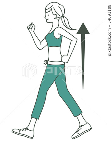 Women-Walking-Posture-2 colors 54691189