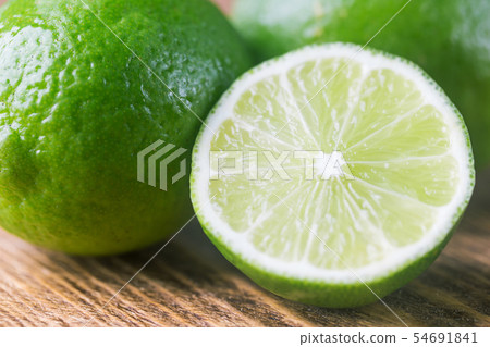 Fruit lime slices. Fruit lime slices. 54691841