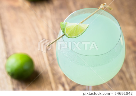 summer drink with lime summer drink with lime 54691842