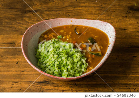 西蘭花米素食主義者米素食米西蘭花米 54692346