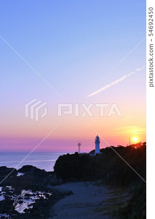 和歌山縣日落潮汐燈塔 54692450