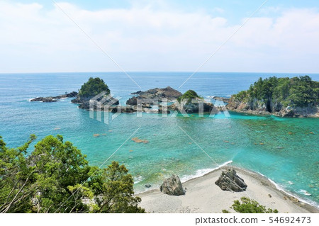 Wakayama Prefecture Sweetheart Sea and Married Rock 54692473