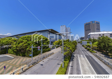 A view of Makuhari New City International Boulevard 54692687