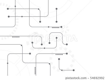 Abstract geometric connect lines and dots. Abstract geometric connect lines and dots. 54692992