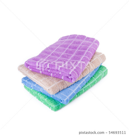 towel or bath towel on a background new. 54693511