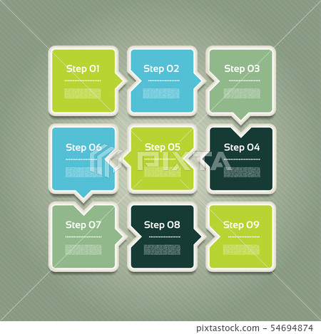 Vector Progress background / product choice  54694874