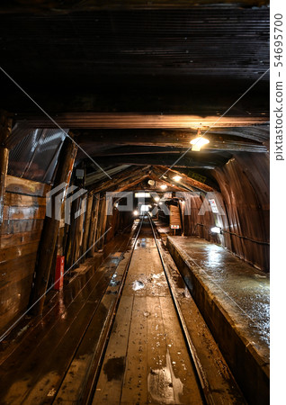 In the Ashio Copper Mine tunnel 54695700