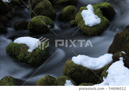 Oyama Kiyazawa山流雪景 Oyama Kiyazawa山流雪景 54696012
