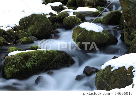 Oyama Kiyazawa山流雪景 Oyama Kiyazawa山流雪景 54696013