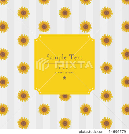 背景材料例證向日葵向日葵樣式樣式黃色黃色 54696779