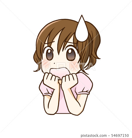 Girl shock sad ghan Girl shock sad ghan 54697150