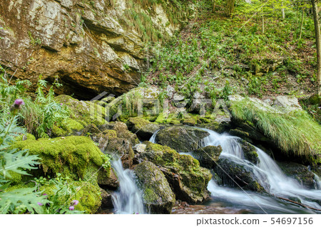 Sources of the river Enna in the Taleggio valley Sources of the river Enna in the Taleggio valley 54697156